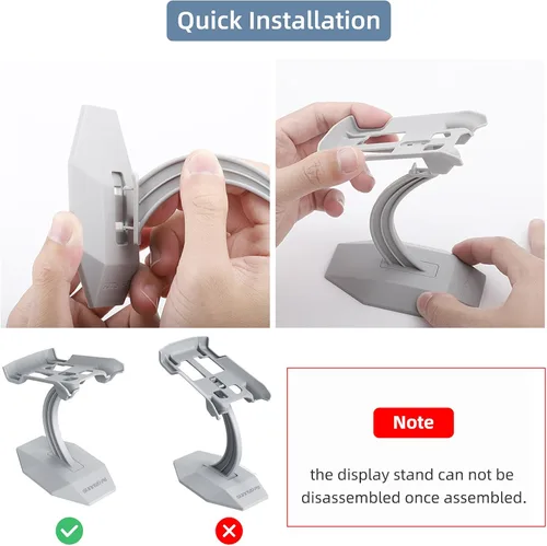 Miniatura 6 de CAPART Soporte de exhibición estable para drones DJI Mini Series, base de pantalla de escritorio para DJI Mini 3/3 Pro / 2/2 SE/Mavic Mini