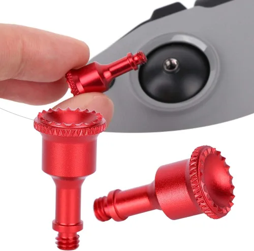 Miniatura 7 de Palanca de mando para drones, palanca de mando de repuesto de metal con control remoto duradero para pilotos de drones, fotografía aérea, aficionados