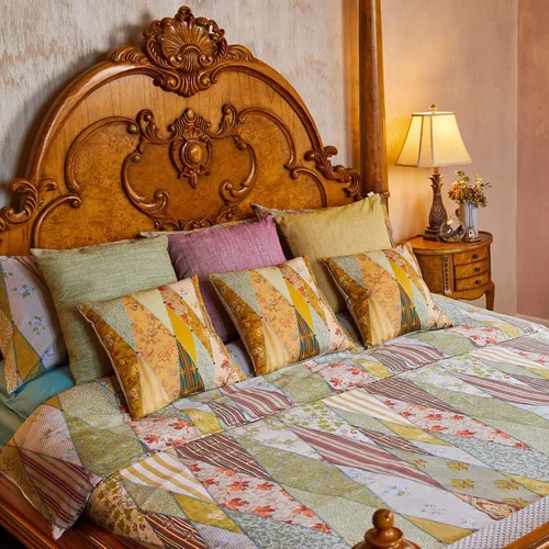 Miniatura 4 de The Chateau by Angel Strawbridge - Juego de funda de edredón tamaño King con diseño de museo