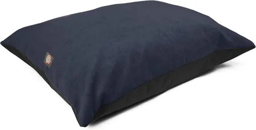Miniatura 41 de Majestic Pet Cama rectangular para perros tamaño mediano, lavable, cama antideslizante y cómoda para mascotas, cama para jaula para perros, almohada