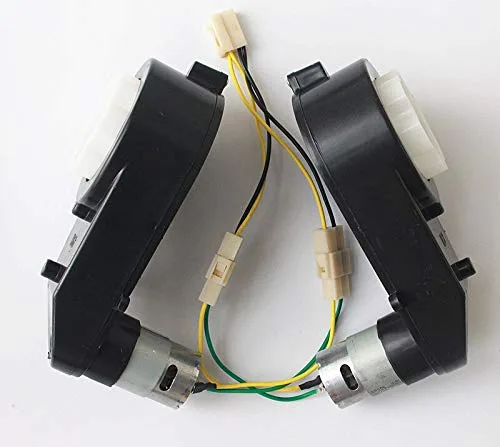 Midwod DC Motor Electric Car 550 y 390 Caja de cambios con motor de CC Caja de cambios de coche para niños con dispositivos de alta y baja velocidad
