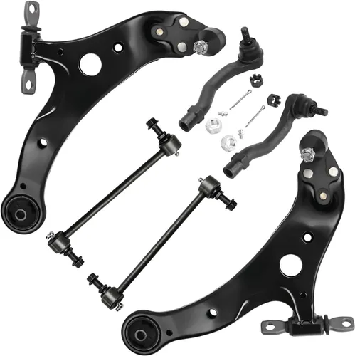 Miniatura 242 de Detroit Axle - Kit de extremo delantero para Chrysler 300 Dodge Charge Challenger 2011-2023, 2 brazos de control inferiores traseros 2 rótulas