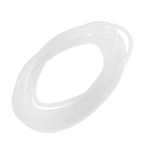 Miniatura 6 de Bettomshin 1 tubo de silicona de 6.6 ft de longitud, 0.079 in ID 0.157 in de diámetro exterior flexible de goma de silicona tubo de manguera de aire