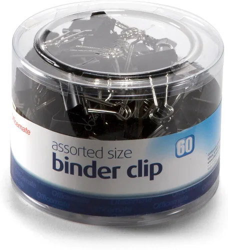 Miniatura 13 de Clips de metal tamaño micro Officemate, negro, 100 por envase (31030)., Negro