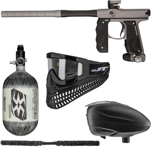 Miniatura 10 de Action Village Empire Mini GS TP Ultimate - Kit de pistola de paintball Polvo Negro/Polvo Azul Oscuro
