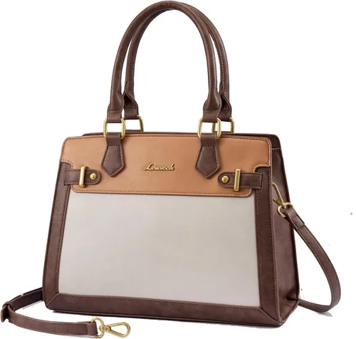 Miniatura 18 de LOVEVOOK Monederos y bolsos para mujer, bolso de hombro, bolso negro y asa superior de piel sintética para damas