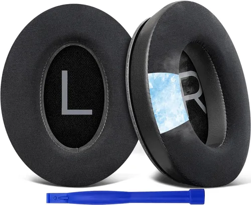 SOULWIT Almohadillas de enfriamiento para auriculares inalámbricos Bose QC45/QC SE/Quiet Comfort, almohadillas para los oídos con tela de seda de