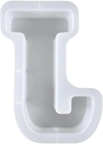 Miniatura 19 de Moldes de letras grandes para resina – Moldes epoxi de letras mayúsculas 3D de 7 pulgadas, moldes de silicona del alfabeto grande de la A a la Z