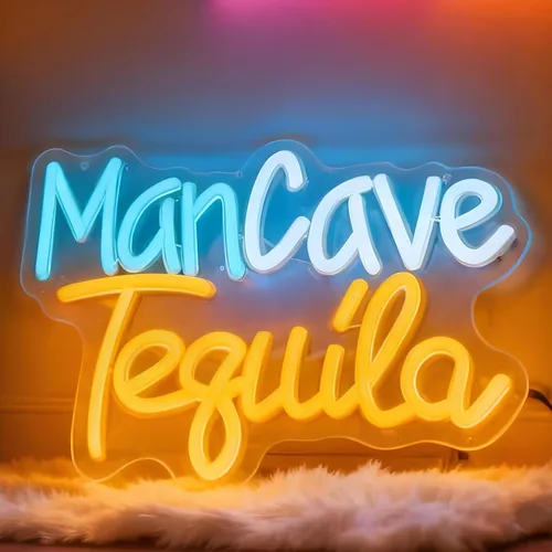 Miniatura 13 de Letrero de neón LED con texto en inglés "You Belong Here", luz de neón decorativa regulable alimentada por USB, para el hogar, sala de estar