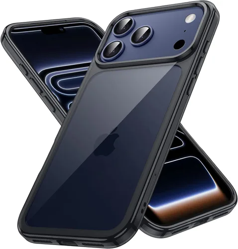 Miniatura 14 de JETech - Funda para iPhone 17 Pro de 16 cm, cubierta a prueba de golpes sin amarillamiento, parte trasera transparente antiarañazos (transparente)