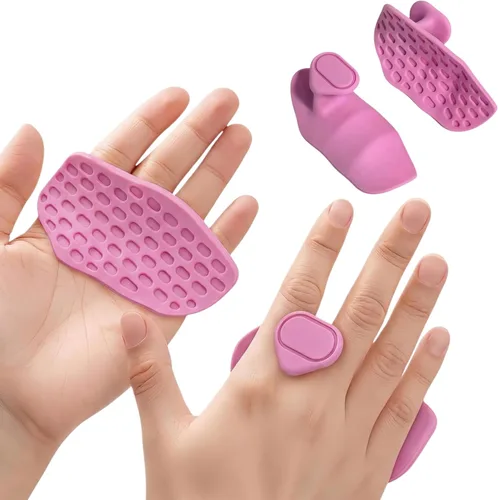 Miniatura 9 de Agarres de entrenamiento antideslizantes, guantes de entrenamiento ergonómicos, agarres de levantamiento de pesas, para hombres y mujeres, Negro