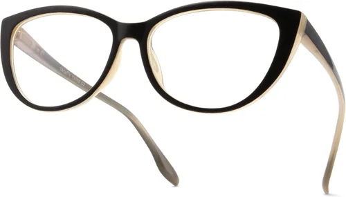 Miniatura 4 de Paquete de 3 lentes de lectura con bloqueo de luz azul, elegantes ojos de gato, lectores de computadora, antifatiga ocular y deslumbramiento
