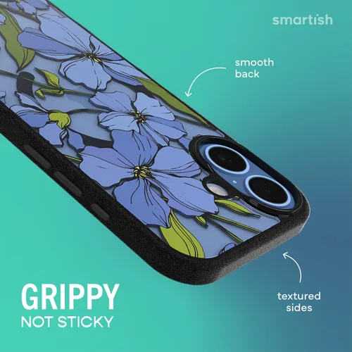 Miniatura 6 de Smartish® - Funda MagSafe transparente para iPhone 17, Gripmunk, funda delgada magnética [ligera + protectora], cubierta de agarre delgada