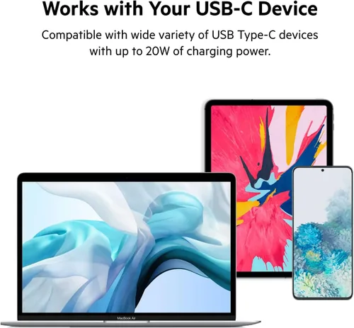Miniatura 6 de Belkin Bloque de cargador USB C de 20 W, USB-C PD, PPS carga súper rápida - Samsung Galaxy S25, Apple iPhone 17, Air, Pro, Pro Max, iPad, AirPods