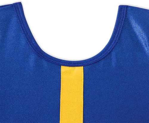 Miniatura 5 de EQSJIU Leotardo de baile de manga larga para niñas, vestido de ballet brillante con copo de nieve, tutú con falda tutú para niñas