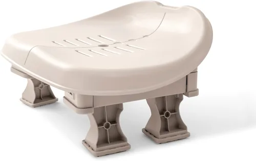 Intex 28502E PureSpa asiento con resistencia al deslizamiento, contorno removible e inflable para bañera de hidromasaje con altura ajustable para