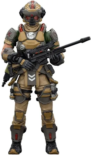 Miniatura 11 de JOYTOY Figuras de acción Serie APOC Iron Vanguard Heavy Assault Mech 1/25 modelo móvil figura coleccionable a partir de 15 años (Iron Vanguard)