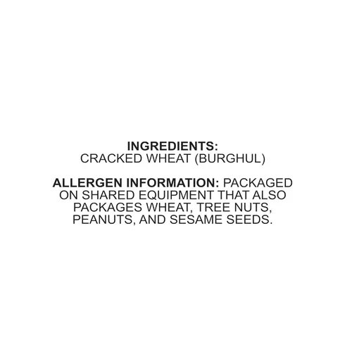 Miniatura 3 de Ziyad Bulgur de trigo agrietado – Grano entero rico en fibra, sabor a nuez y textura masticable – Ideal para tabulé, Kibbeh, curry, sopas