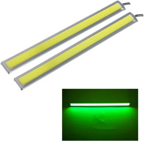Miniatura 10 de BININBOX Luces LED COB superbrillantes de 6 W para coche de 12 V para conducción de niebla DRL luz diurna lámpara impermeable delgado paquete de 2