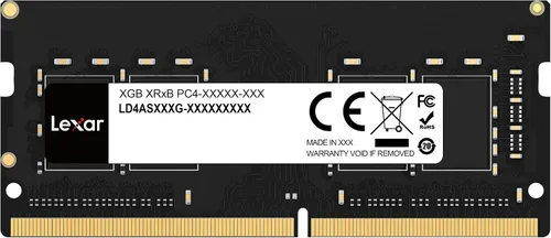 Miniatura 7 de Lexar Memoria de escritorio de 16 GB DDR4 UDIMM RAM 3200MT/s CL22 de 288 pines, negro (LD4AU016G-B3200GSST)