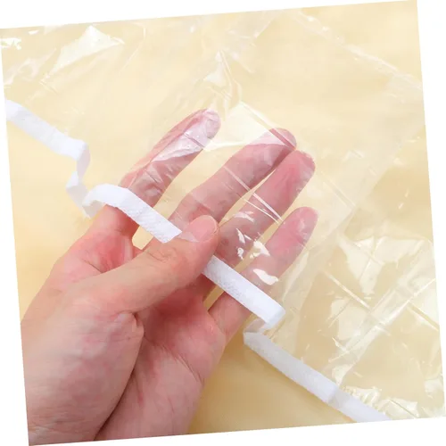 Miniatura 4 de UPKOCH Organizador de bolsa de almacenamiento colgante para puerta, organizador de bolsillo de pared beige para ropa interior, calcetines, joyas