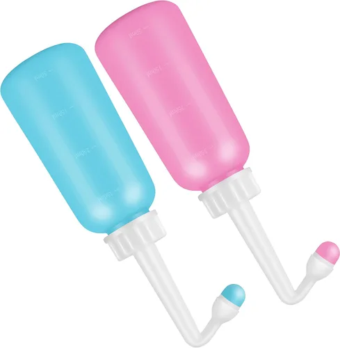 Miniatura 5 de Croing Bidé portátil de 2 piezas para viajes, el bidé fácil para el cuidado posparto (11.8 fl oz)