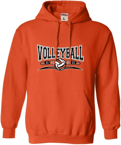 Miniatura 7 de Go All Out Sudadera con capucha para hombre y mujer con diseño fresco de voleibol