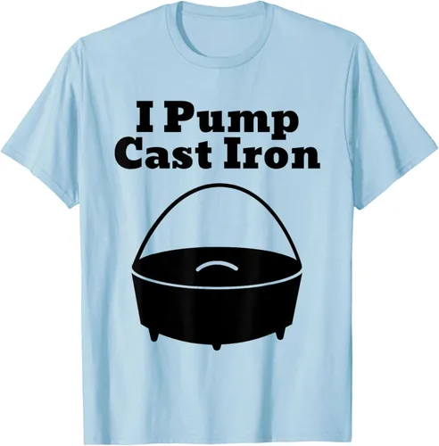 Miniatura 96 de I Pump - Camiseta de hierro fundido para cocinar al horno holandés