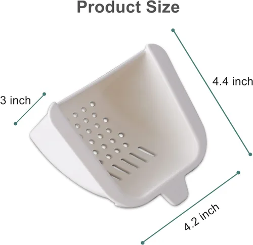 Miniatura 5 de Cesta de filtro de accesorios para exprimidores de limón, gran capacidad porosa, fácil de usar y limpiar