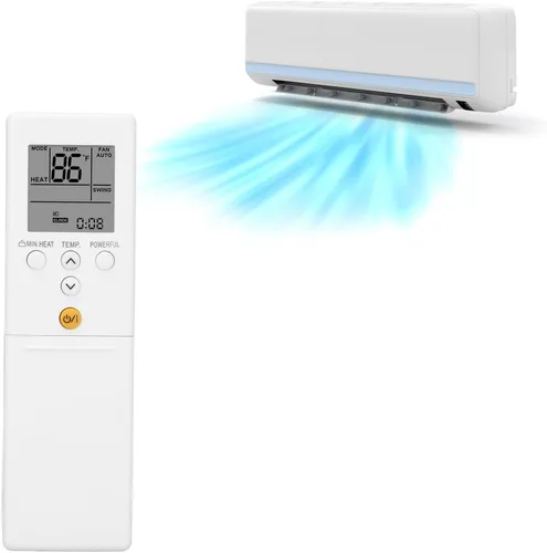 Miniatura 4 de Reemplazo de control remoto para Fujitsu AR REM1U ASU9RLS3Y ASU12RLS3Y ASU15RLS3 ASU30RLE ASUG09LZAS, control remoto de aire acondicionado de doble
