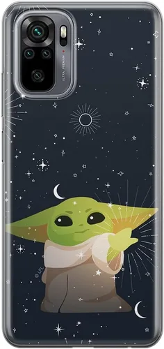 Miniatura 23 de ERT GROUP Caja del teléfono móvil para Xiaomi REDMI Note 10/10S Original y con licencia oficial Star Wars Patrón Baby Yoda 001 adaptado de manera