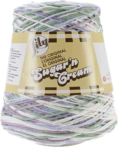 Miniatura 20 de Lily Sugar N Cream - Ovillos de hilo negro - 1 paquete de 14oz/400g - Algodón - #4 Mediano - 640 metros - Para tejer/croché