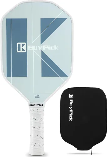 Miniatura 9 de Pickleball Paddle, USAPA Approved, Lightweight & Wide, Carbon Fiber Surface, 16mm Thick, Anti-Slip Grip, Gift for Men