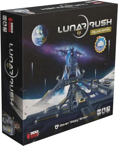 Dead Alive Games: Lunar Rush: Deluxe Edition - Un euro de juego simultáneo donde el tiempo es clave, juego de mesa de ciencia ficción, a partir de