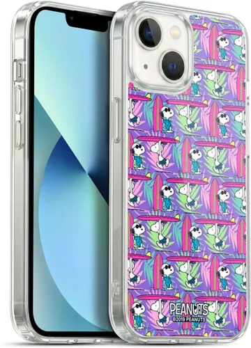 Miniatura 86 de Head Case Designs Peanuts Tropical Surf Snoopy Aloha Disco Gel Funda con licencia oficial [protección de grado militar] compatible con Apple iPhone