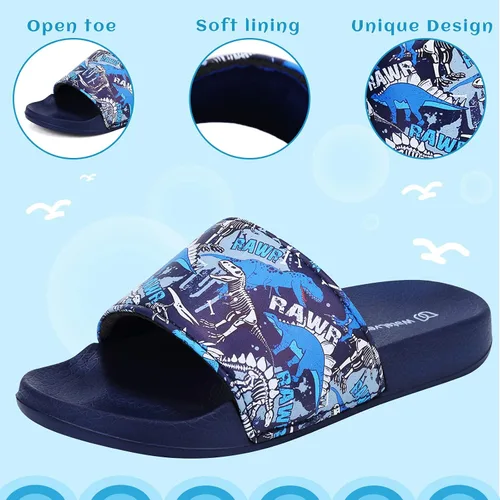 Miniatura 3 de WateLves Sandalias deslizantes para niñas y niños pantuflas de verano para exteriores playa piscina ducha niño pequeñoniño grande