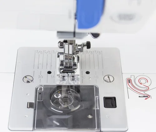 Miniatura 7 de Juki Máquina de coser HZL-80HP con enhebrador automático de agujas y ojales automáticos de un paso, viene con una funda de transporte rígida