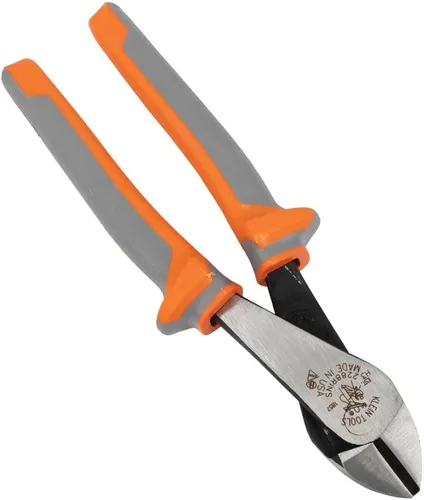 Miniatura 13 de Klein Tools 2288RINS Alicates Cortadores Diagonales Aislados de 1000V, Fabricados en EE.UU., Diseño de Alta Palanca, Cuchillas Endurecidas por