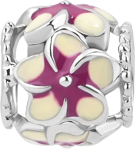 Miniatura 2 de CharmSStory Dije de flor de orquídea para brazaletes