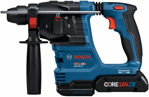 Miniatura 6 de Bosch GBH18V-22K24 Kit de martillo giratorio sin escobillas SDS-plus® Bulldog™ de ¾ pulgadas de 18V con (2) baterías de alimentación avanzada
