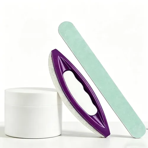 Miniatura 2 de Manicura y pedicur- Kit completo de pulidor y brillo de uñas con crema pulidora para uñas naturales, pulidor de cuero y pulidor - Herramientas