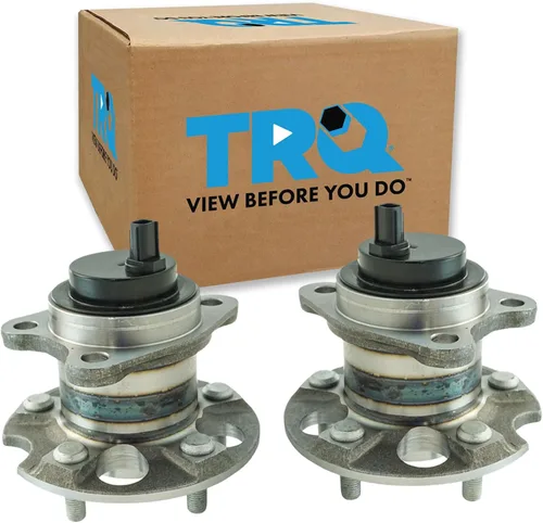 Miniatura 140 de TRQ Juego de 2 rodamientos de rueda trasera y conjunto de cubo compatible con Honda Civic 2006-2015