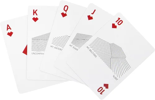 Miniatura 5 de Stellar Factory Peak: Cartas de jugar de la Montaña