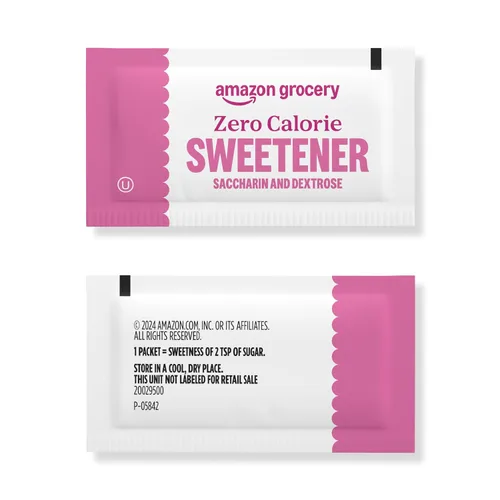Miniatura 7 de Marca Amazon – Happy Belly Zero Calorie Pink Sacarina en polvo, 250 paquetes, 8.81 onzas (paquete de 1)