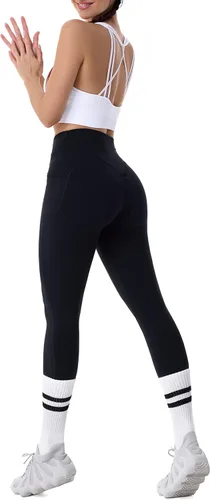 Miniatura 6 de Sunzel - Leggings deportivos para mujer con cintura alta para modelar el abdomen
