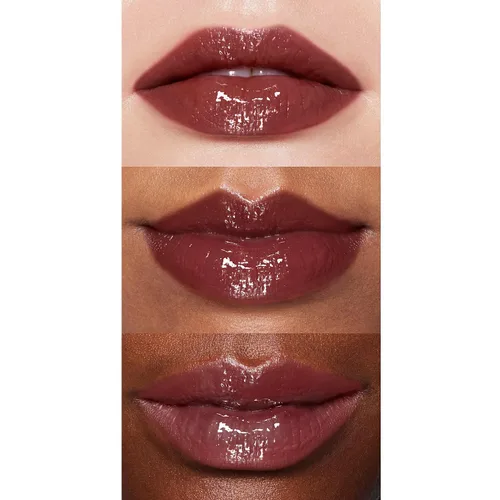 Miniatura 4 de e.l.f. Laca de labios, brillo labial hidratante, ultra brillo no pegajoso con vitamina A y E, vegano y libre de crueldad, cereza negra