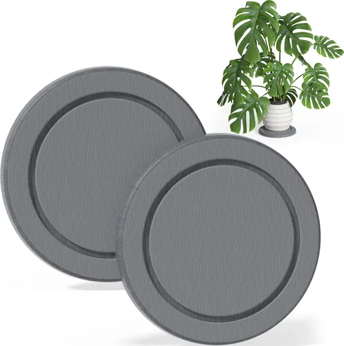 Platillo para plantas, platillos para macetas, bandejas para macetas de tierra de diatomeas de secado instantáneo, bandejas redondas para goteo de