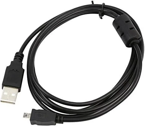 Miniatura 4 de Cable cargador de cámara Olympus VR-340 de 4.9 ft, cable de datos de carga USB para Olympus VR Series: VR-310 / VR-320 / VR-325 / VR-330 / VR-340