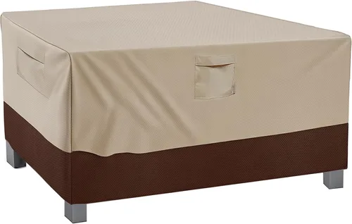 Miniatura 7 de Vailge Veranda Funda para mesa de patio rectangular/ovalada, resistente, impermeable y al aire libre, para muebles de jardín