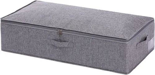 Miniatura 5 de Bolsas de almacenamiento de ropa transpirables plegables para debajo de la cama, caja de almacenamiento para ropa de cama de edredón, colchas